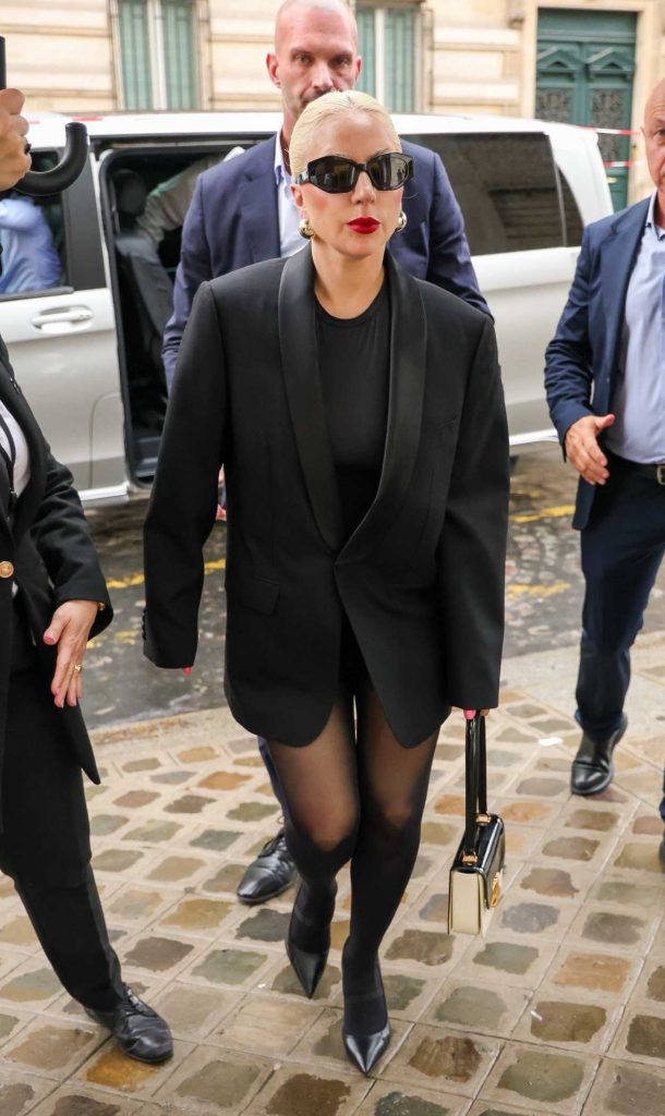 Lady Gaga in a Black Blazer