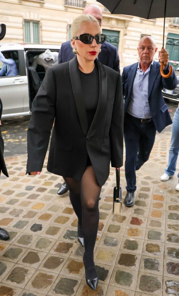 Lady Gaga in a Black Blazer