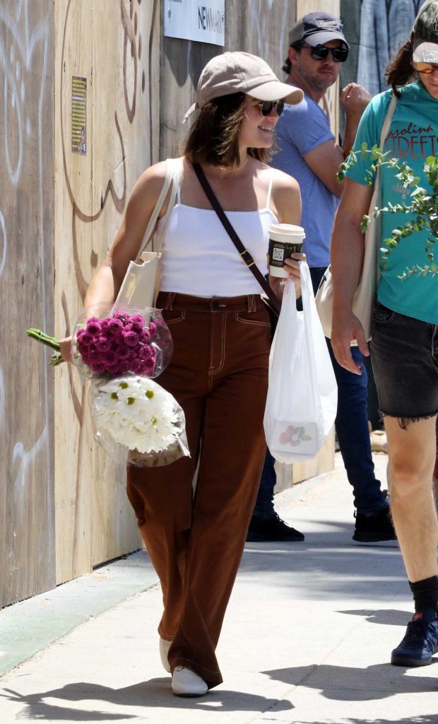 Lucy Hale in a White Top