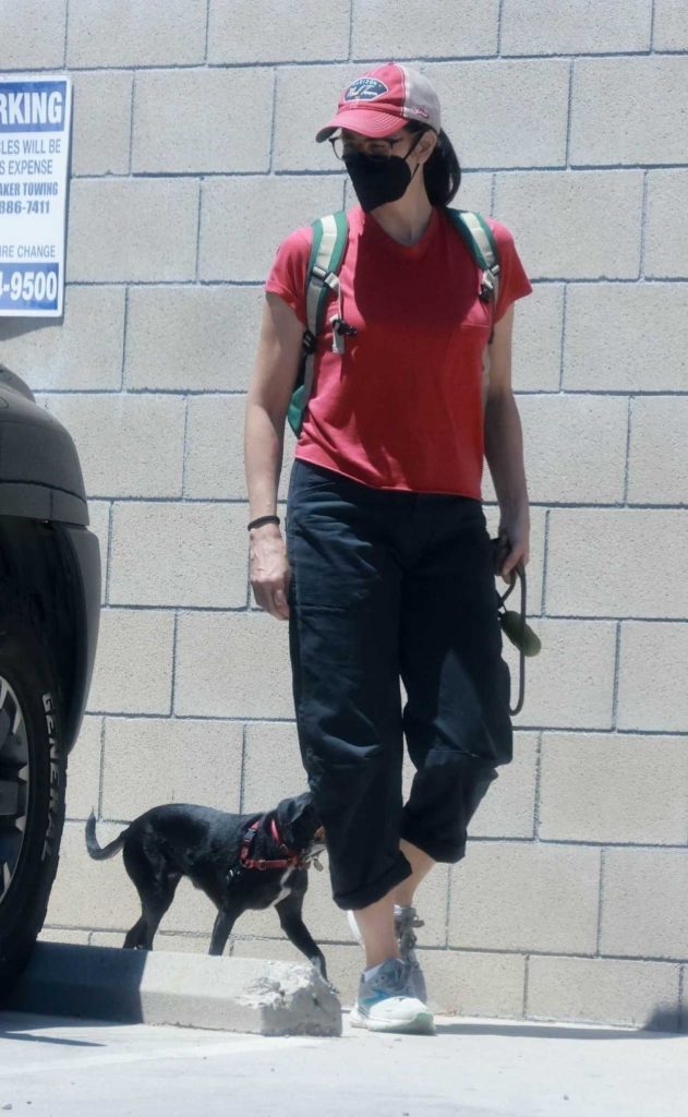 Sarah Silverman in a Red Tee