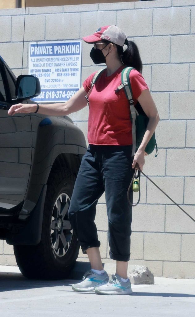 Sarah Silverman in a Red Tee