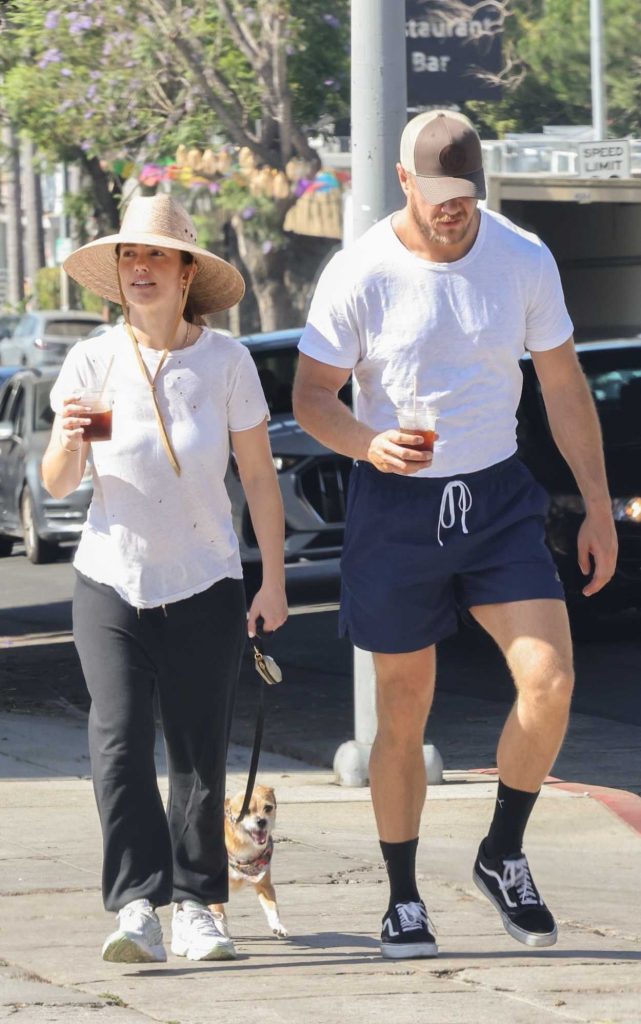 Minka Kelly in a Straw Hat