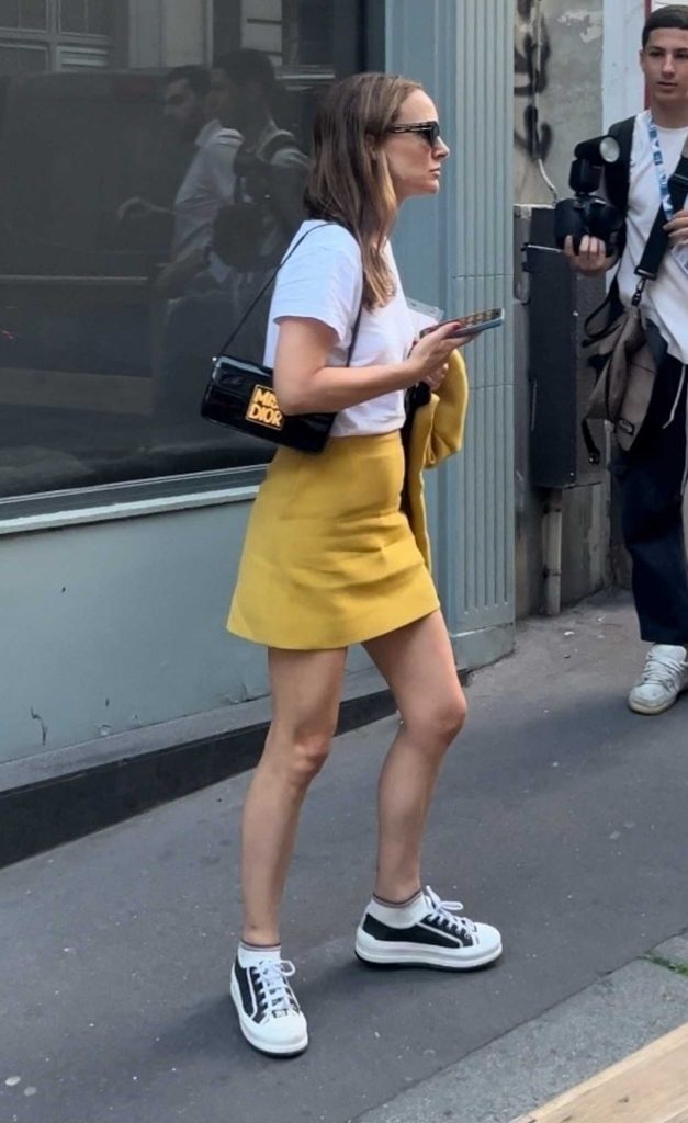 Natalie Portman in a White Tee