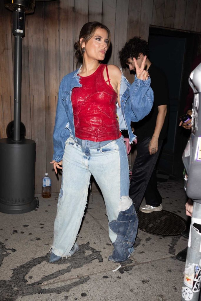 Nelly Furtado in a Red Top