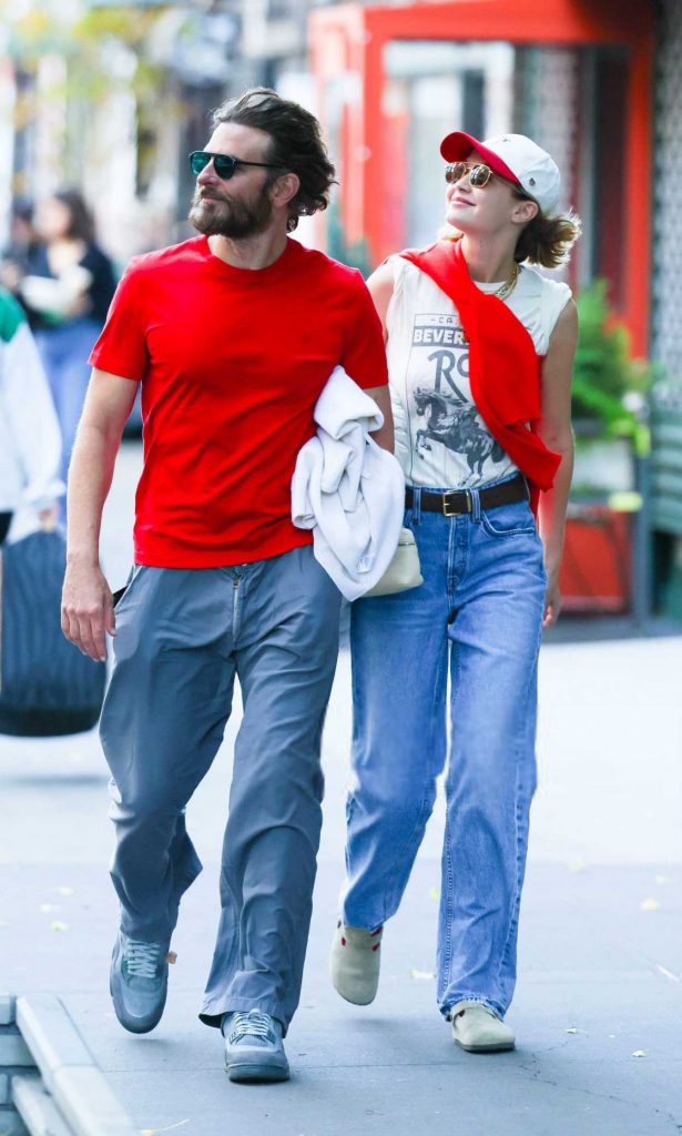 Gigi Hadid in a White Tee