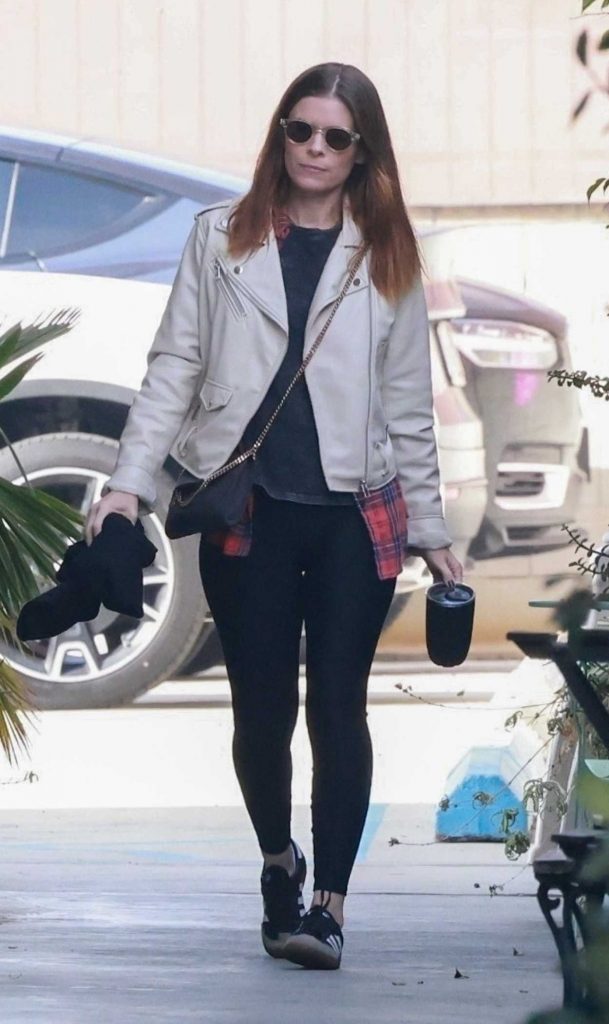 Kate Mara in a Black Sneakers