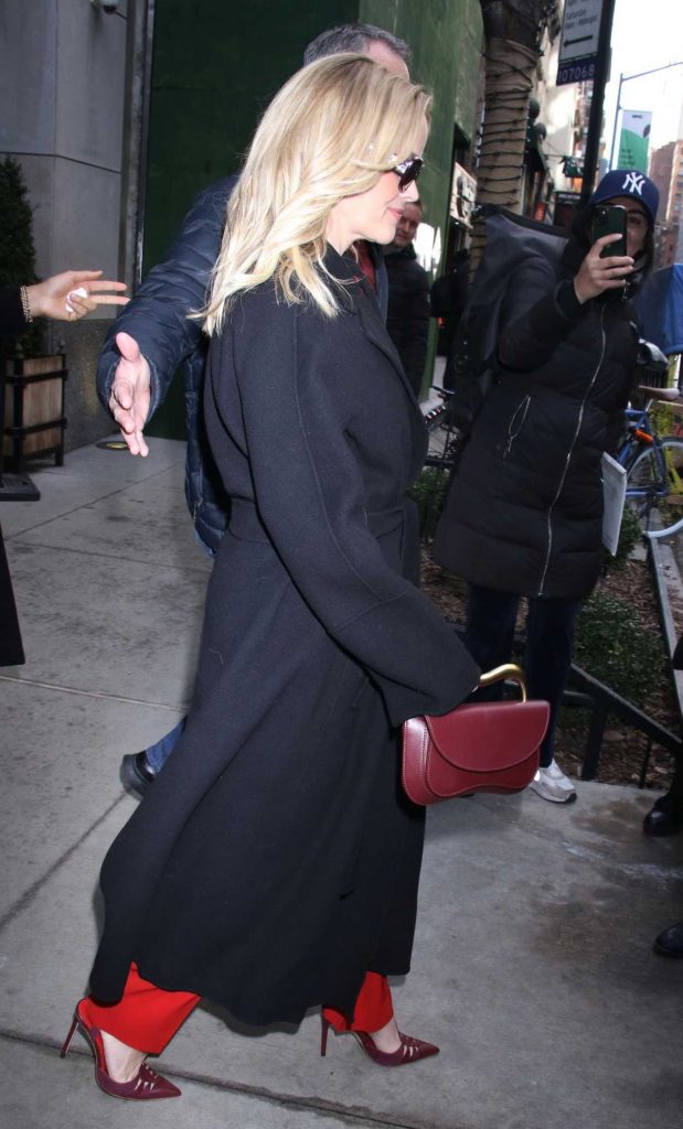 Reese Witherspoon in a Black Coat