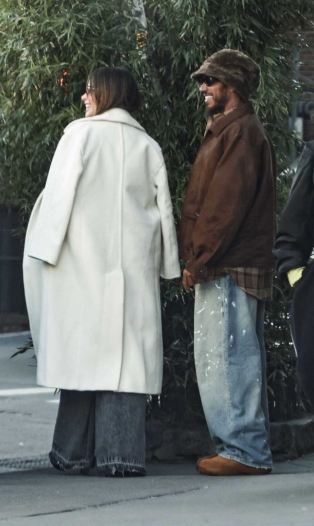 Sofia Vergara in a White Coat