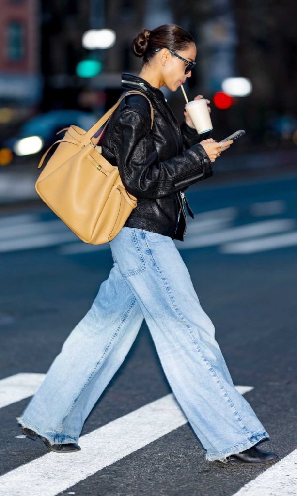 Eiza Gonzalez in a Blue Jeans