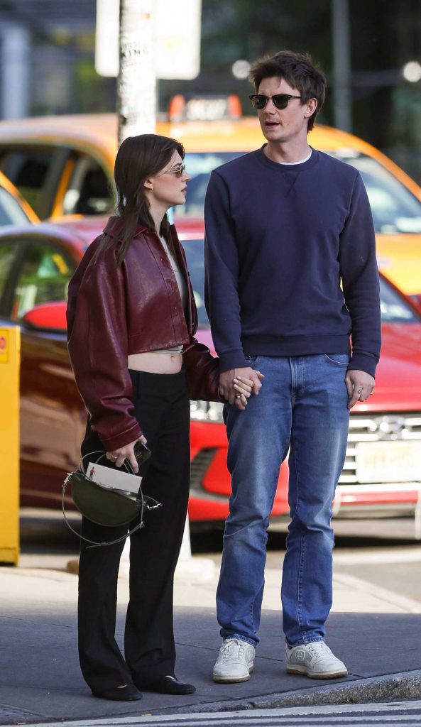 Daisy Edgar-Jones in a Black Pants