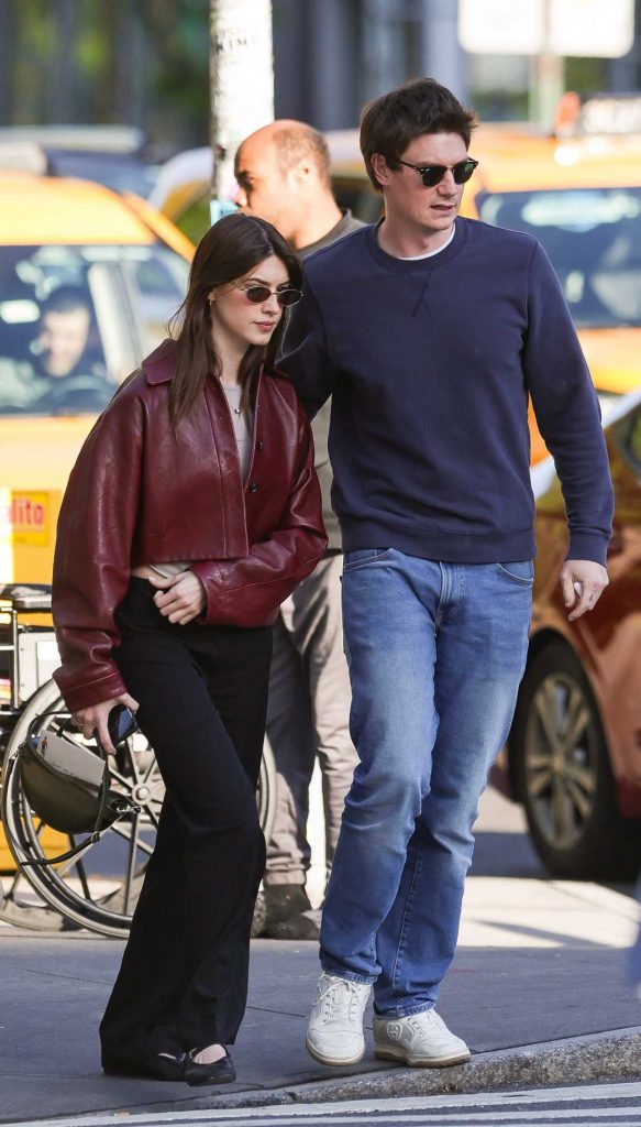 Daisy Edgar-Jones in a Black Pants