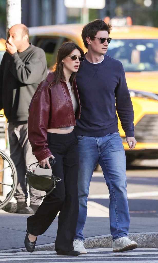 Daisy Edgar-Jones in a Black Pants