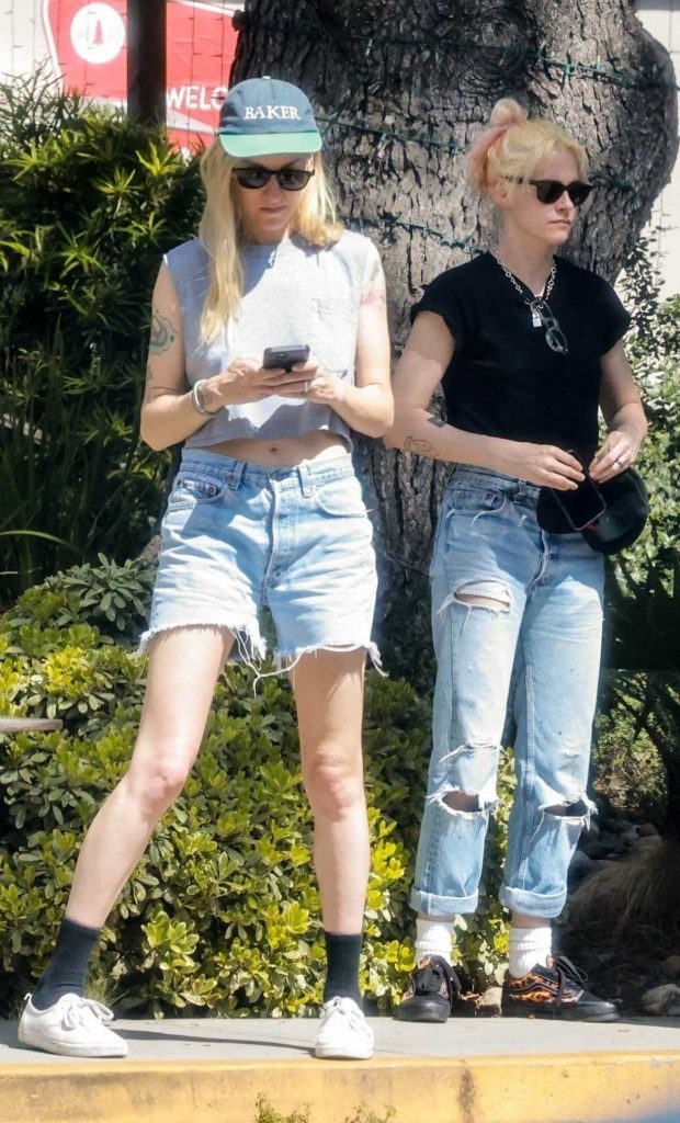 Kristen Stewart in a Black Top