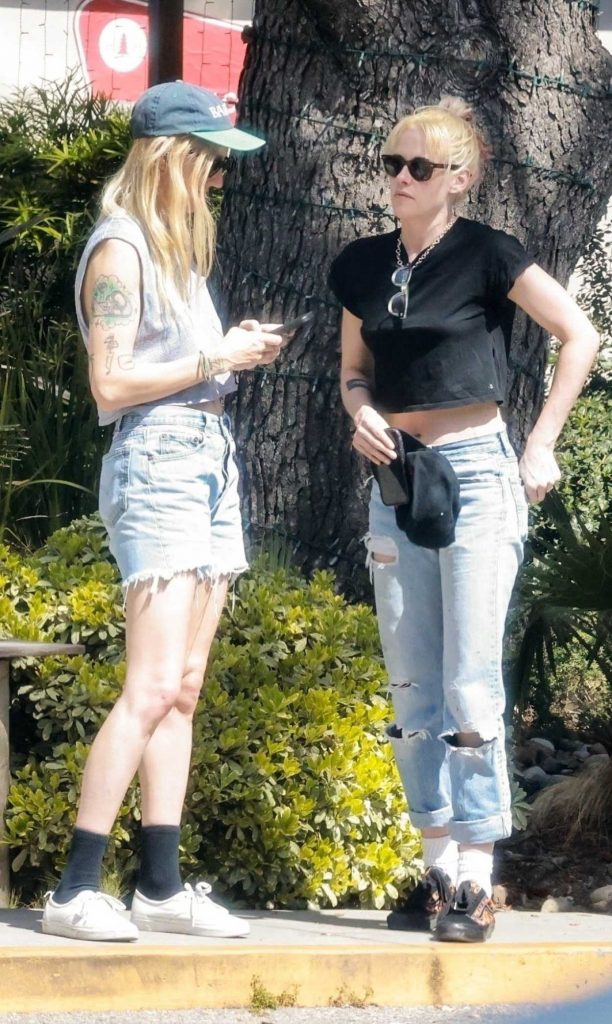 Kristen Stewart in a Black Top