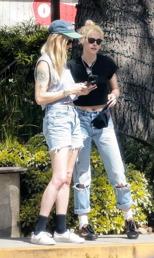 Kristen Stewart in a Black Top