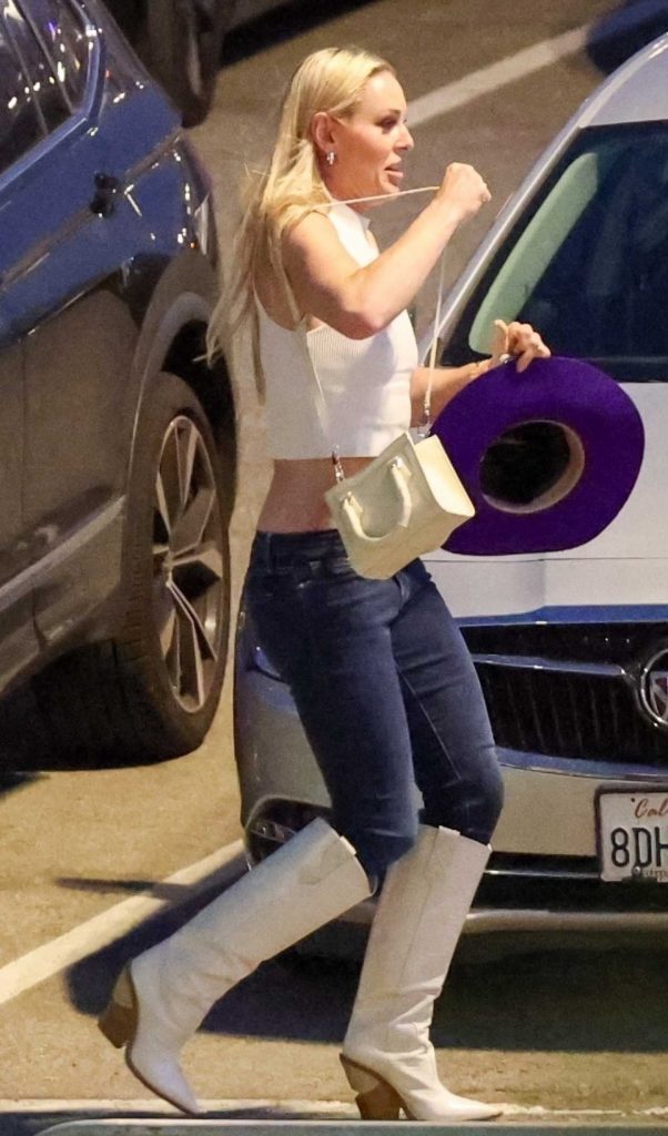 Lindsey Vonn in a White Top