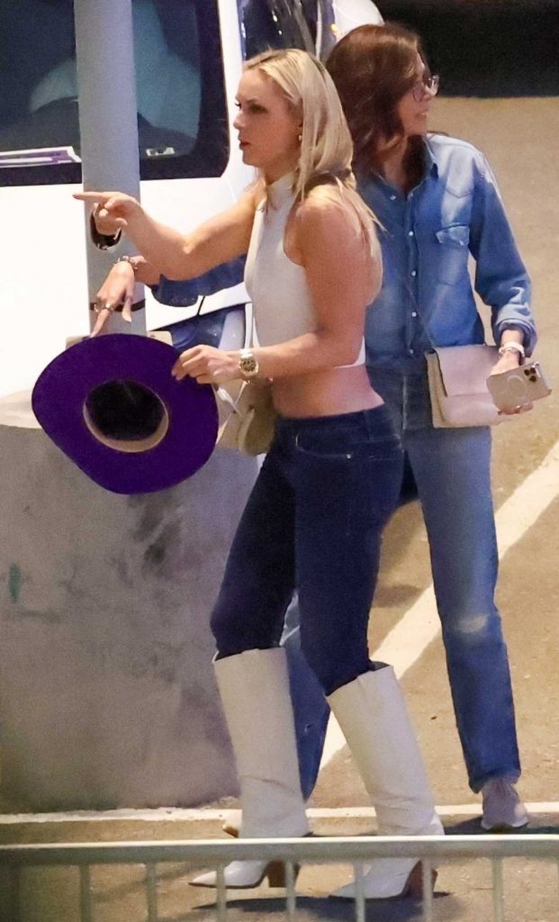 Lindsey Vonn in a White Top