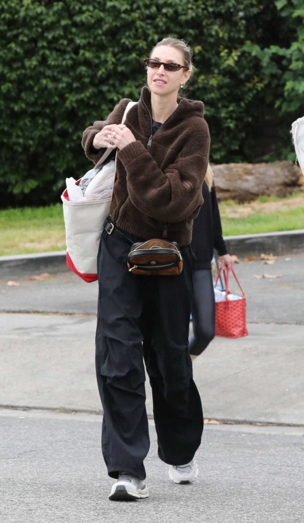 Whitney Port in a Black Pants