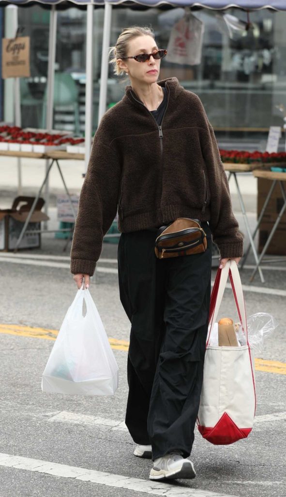 Whitney Port in a Black Pants