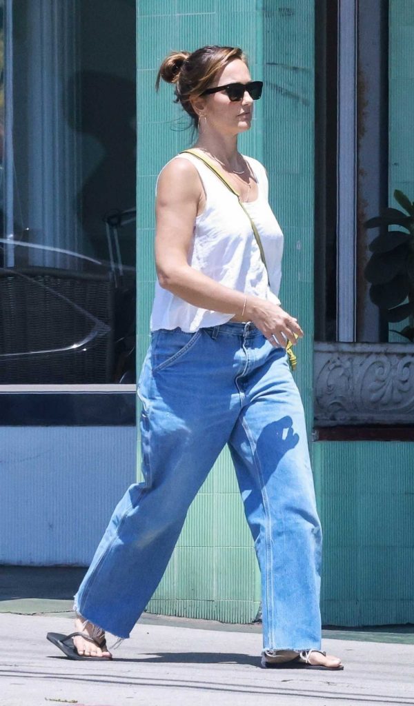 Minka Kelly in a White Top