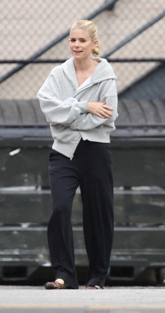 Kate Mara in a Black Pants