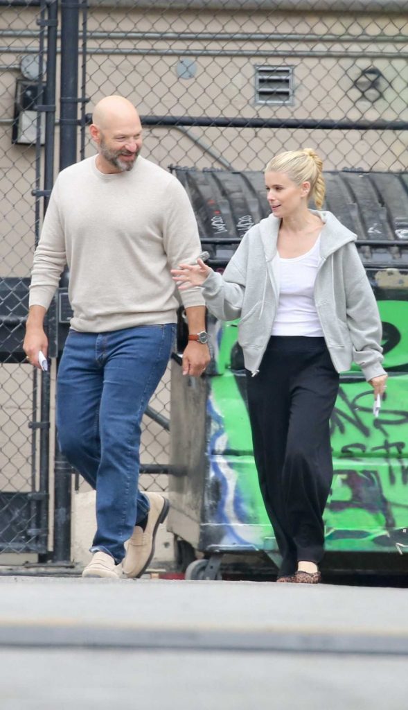 Kate Mara in a Black Pants