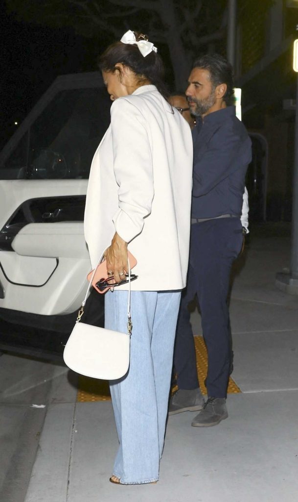 Eva Longoria in a White Blazer