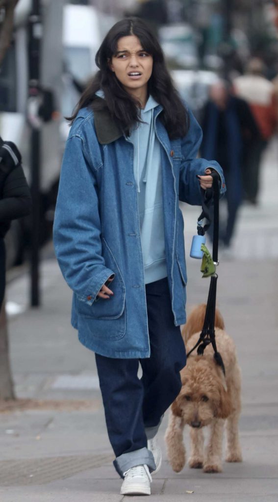 Rachel Zegler in a White Sneakers