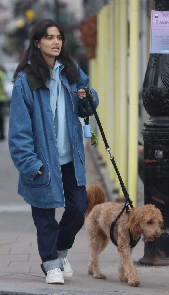 Rachel Zegler in a White Sneakers