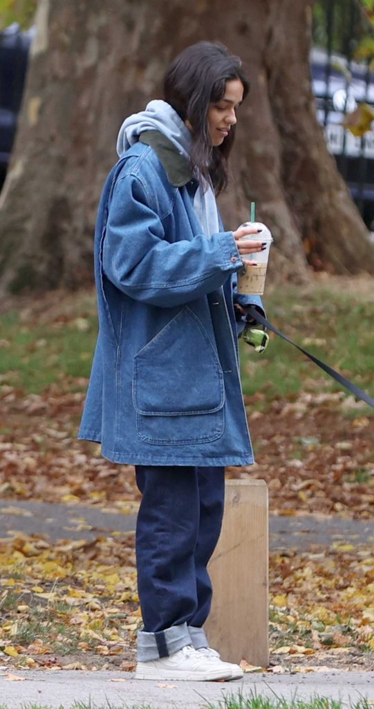 Rachel Zegler in a White Sneakers