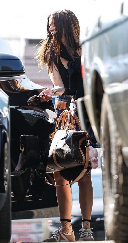 Ana de Armas in a Black Top