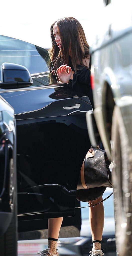 Ana de Armas in a Black Top