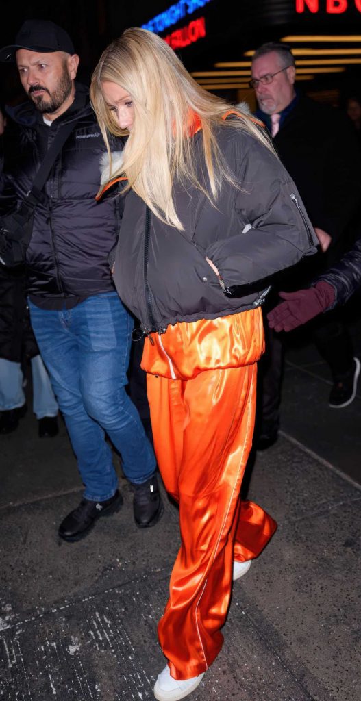 Gwyneth Paltrow in an Orange Tracksuit