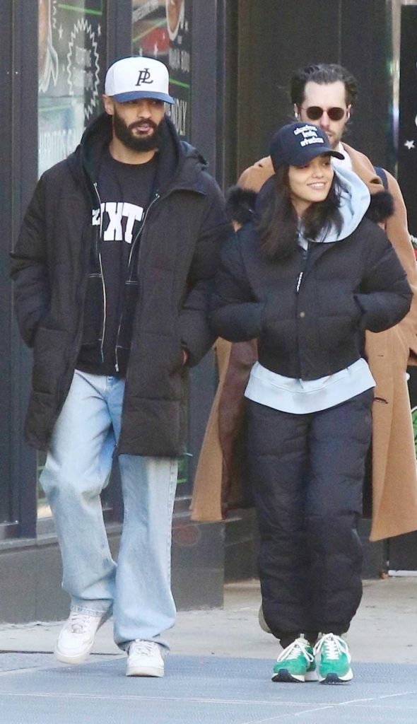 Rachel Zegler in a Green Sneakers