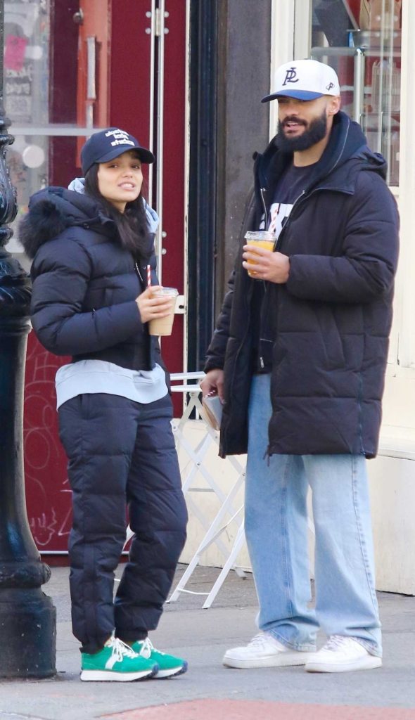 Rachel Zegler in a Green Sneakers