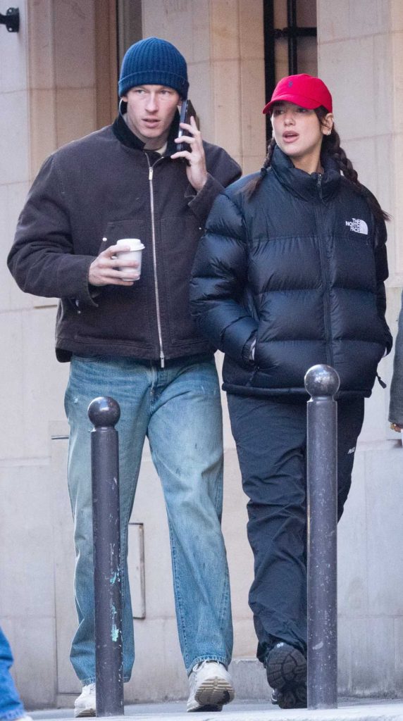 Dua Lipa in a Red Cap