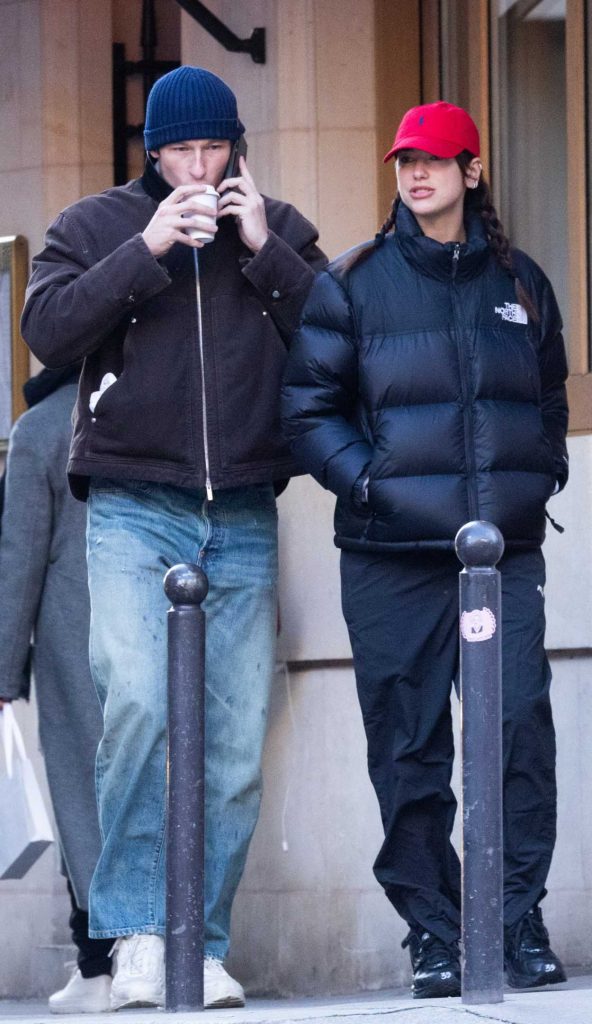 Dua Lipa in a Red Cap