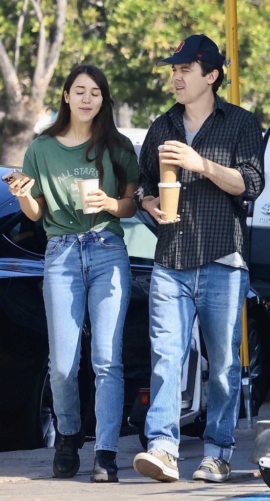 Caylee Cowan in a Green Tee