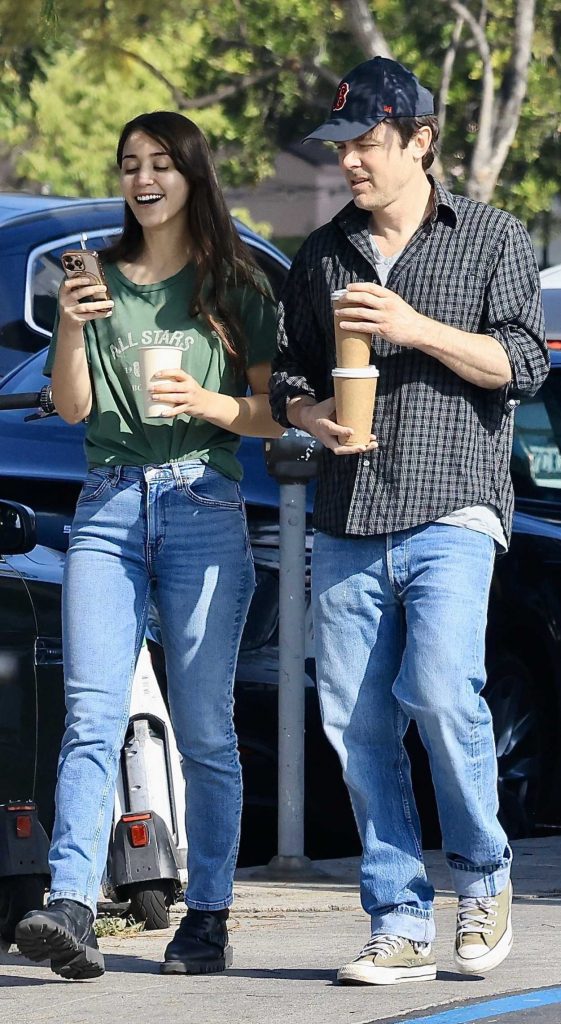 Caylee Cowan in a Green Tee