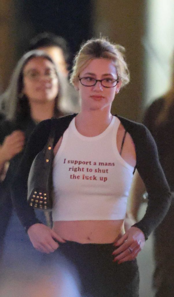 Lili Reinhart in a White Top