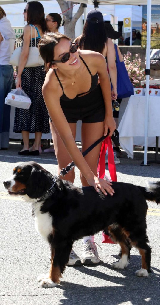 Sophia Hammons in a Black Sports Bra