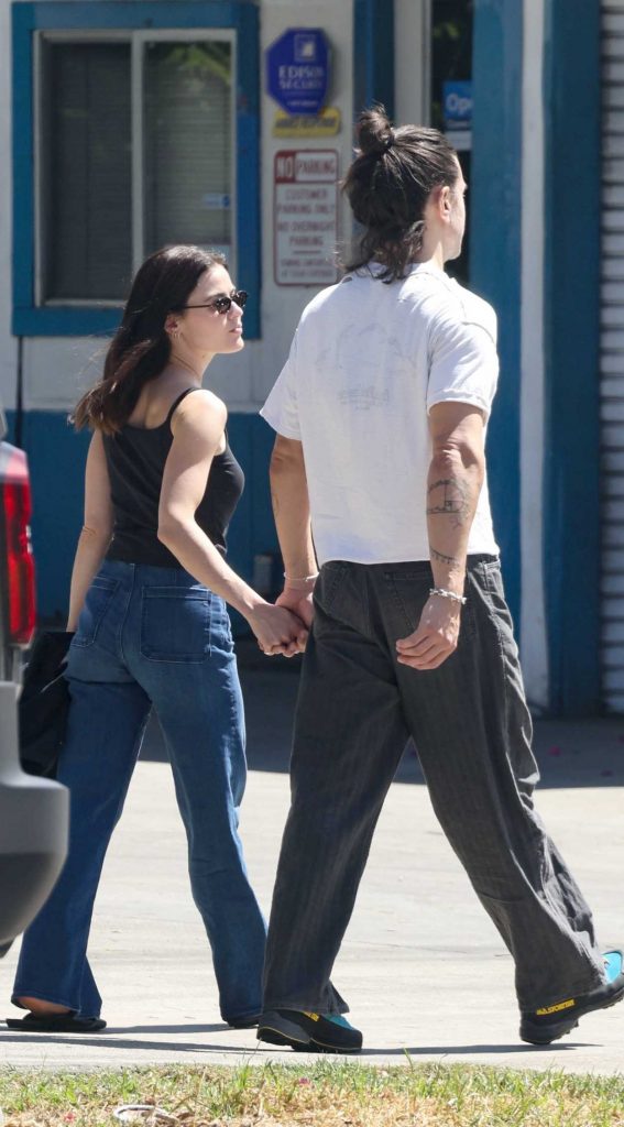 Lucy Hale in a Black Top