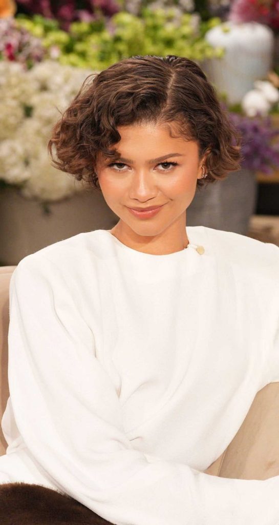 Zendaya in a White Ensemble