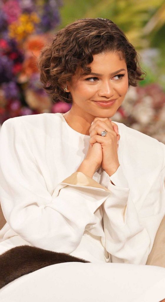 Zendaya in a White Ensemble