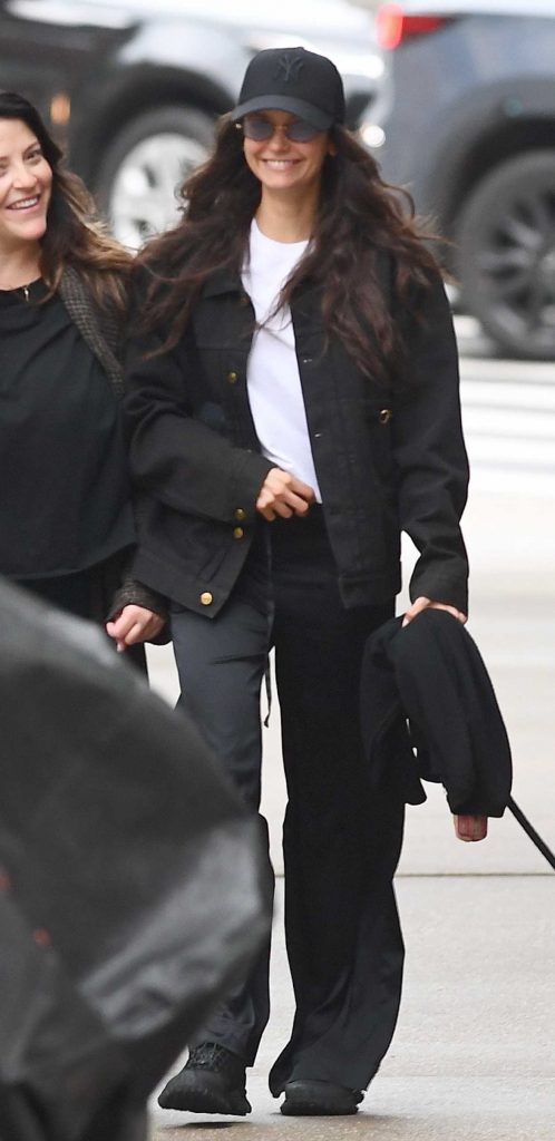 Nina Dobrev in a Black Cap