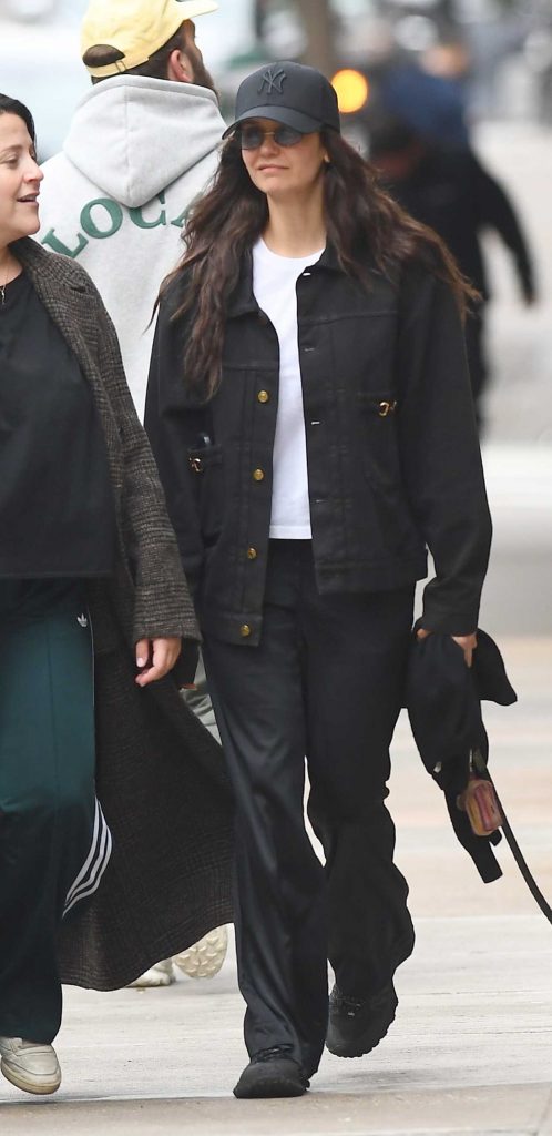 Nina Dobrev in a Black Cap