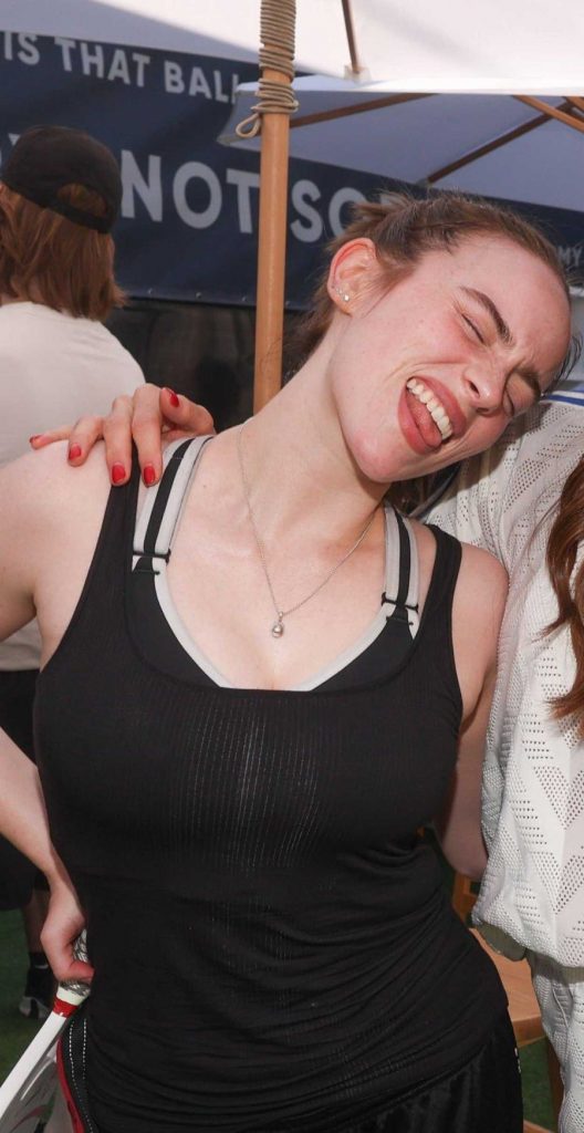 Billie Eilish at a Black Top