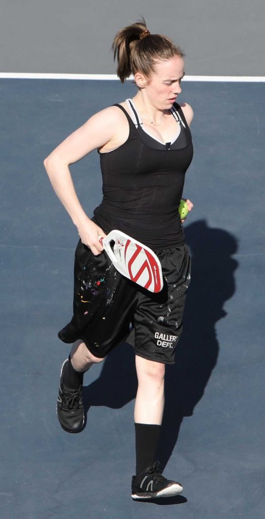 Billie Eilish at a Black Top