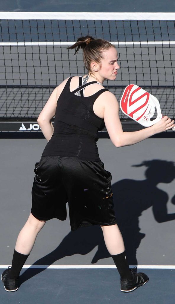 Billie Eilish at a Black Top