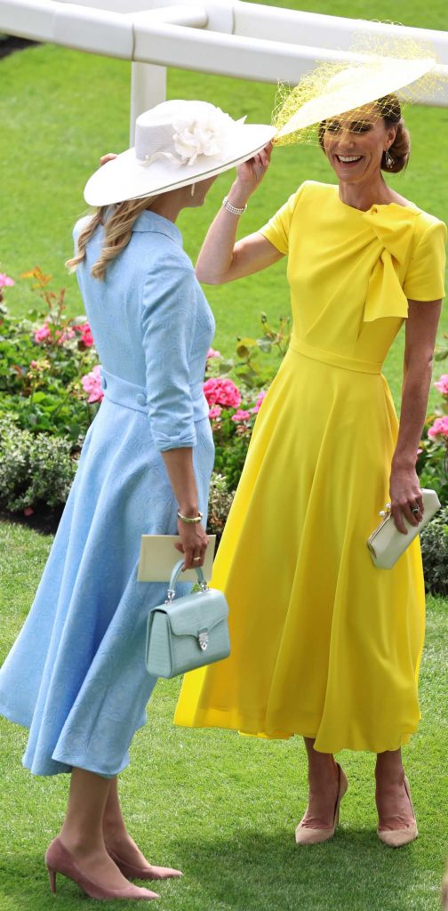 Kate Middleton in a Yellow Dress